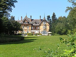 Königstein, Villa Rothschild, Rückseite