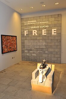 FREE, 2012 exhibition of entries to the Koestler Awards, curated by Sarah Lucas KS21454.jpg