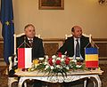 with Traian Băsescu, Feb 2, 2007