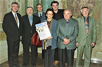 Kalenderpräsentation 2004 im Oberen Belvedere,