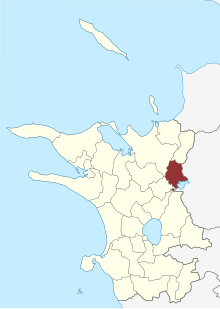 Location of Bjergsted Sogn in Kalundborg Municipality