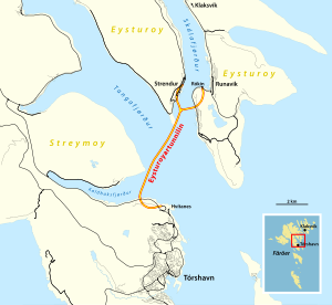 Eysturoyartunnilin: Tunnilin, Søgan, Keldur