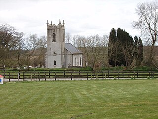 Killurin Village in Leinster, Ireland