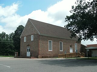 Mangohick Church church building in Virginia, United States of America