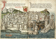 Depiction of Candia, 1487