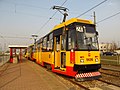 Konstal 105Nf 1436, tram line 24, Warsaw, 2015.jpg