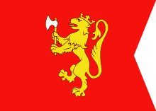 The standard of the crown prince Kronprinsflagg.svg