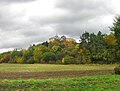 Čeština: Kunětická hora od severozápadu English: Kunětická mountain from north-west, Czech Republic