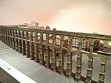 ローマの水道橋（模型・縮尺1:55、セゴビア市）