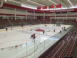 Wisconsin Hockey on X: #TBT to the #Badgers LaBahn Arena record crowd of  2,423 fans at last year's NCAA quarterfinal! Season 🎟s go on sale next  week  / X