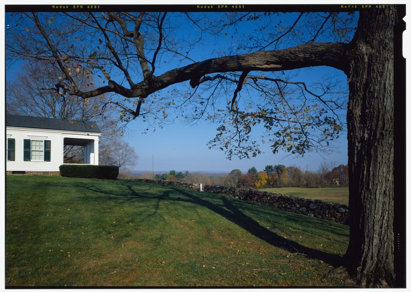 File:Landscape view to northwest from Pope-Riddle house, in color. - Hill-Stead, 35 Mountain Road, Farmington, Hartford County, CT HABS CT-472-24 (CT).tif