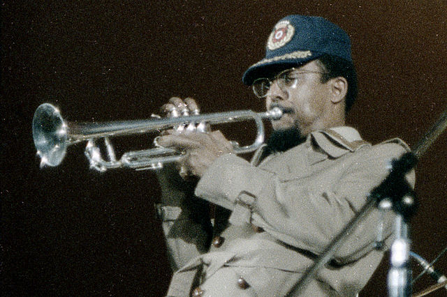 Lester Bowie at moers festival 1978.