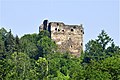 English: Castle ruin, south east view Deutsch: Burgruine, Südost-Ansicht