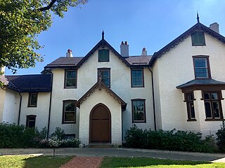 President Lincolns Cottage at the Soldiers Home national monument in the United States