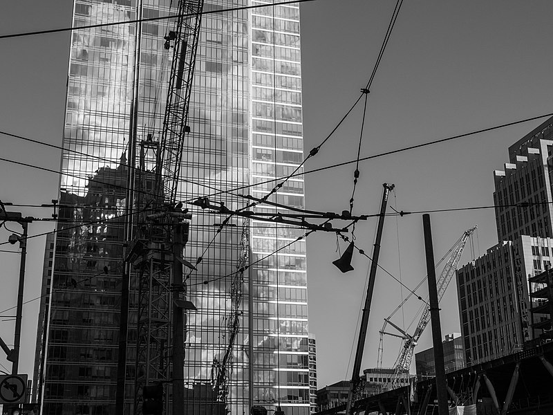 File:Lines (and a Cone) in the City Sky.jpg