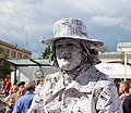 * Nomination Living Statue at Europe Day celebration in Vinnytsia (5) -- George Chernilevsky 03:56, 26 June 2017 (UTC) * Promotion Good quality. Interesting costume. --Peulle 16:07, 26 June 2017 (UTC)
