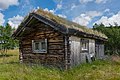 Building in Ljungris, owned by the Sámi community and used especially for Reindeer calf marking in the summer.