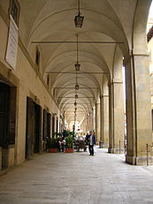 Loggia of Vasari in Arezzo