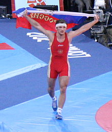 Hugajev olympiavoittajana 2012.