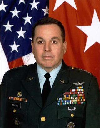 <span class="mw-page-title-main">Ronald E. Adams</span> American Army general