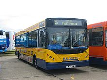 MK Metro Caetano Nimbus bodied Dennis Dart in September 2004 MK Metro bus 52.jpg