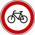 Zabrana prometa za bicikle