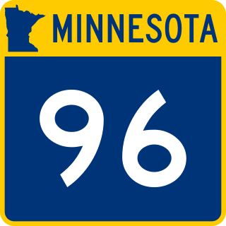 <span class="mw-page-title-main">Minnesota State Highway 96</span> State highway in Minnesota, United States