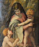 Vierge à l'enfant avec saint Jean, Dominic Puligo 001.JPG