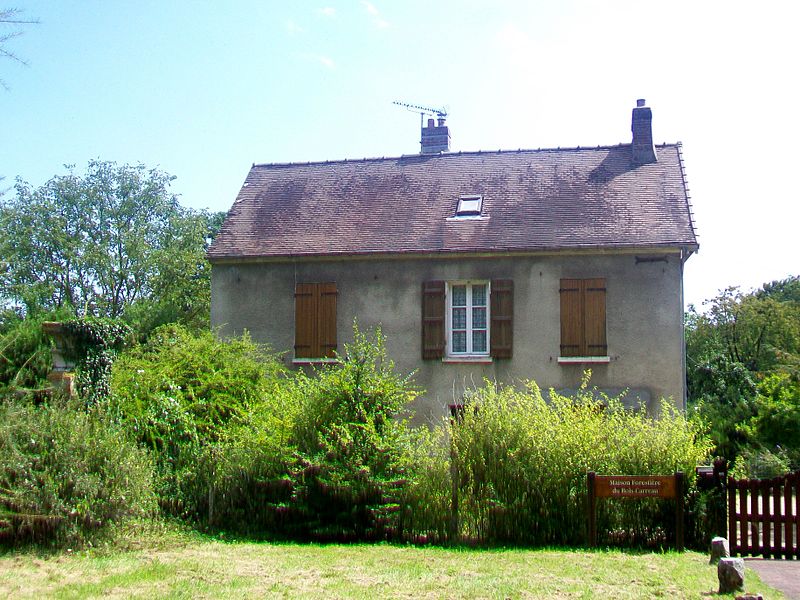 File:Maffliers (95), maison forestière du Bois-Carreau, RD 64.jpg