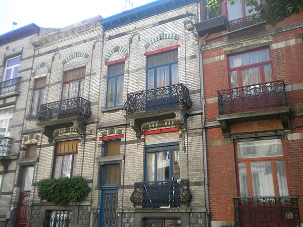 Franquin's family home in Ixelles