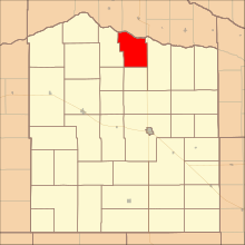Map highlighting Coleman Township, Holt County, Nebraska.svg