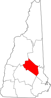 Map of New Hampshire highlighting Belknap County.svg