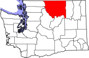Map of Washington highlighting Okanogan County.svg