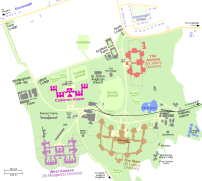 Map of Whittingham Hospital