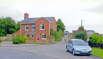 Station house in 2007. Marsh Gibbon & Poundon station house geograph-3784254-by-Ben-Brooksbank.jpg