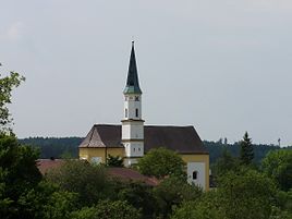 The parish church of St. Martin