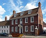 Mary Court, including attached Gate Pier Marycourt, Odiham (geograph 4219144).jpg