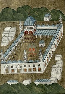 An illustration of the Mosque, 18th century