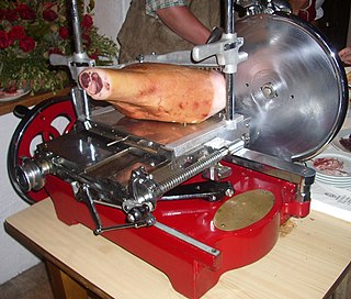 <span class="mw-page-title-main">Meat slicer</span>