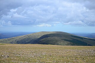 Meikle Millyea Hill in the Rhinns of Kells, Scotland