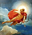 Lukisan Helios, dewa matahari.