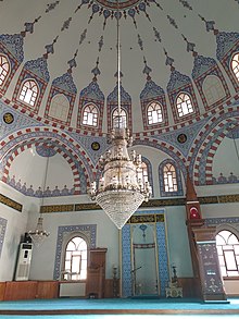 Merzifonlu Kara Mustafa Paşa Camisi'nin iç kısmı