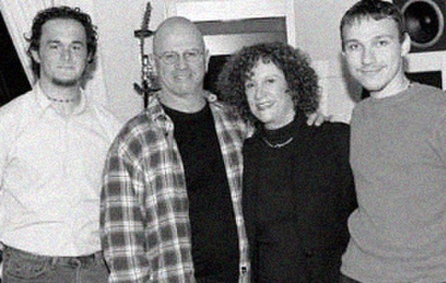 David LaChance, Mike Post, BMI's Linda Livingston and Universal Music Group producer/writer Svoy