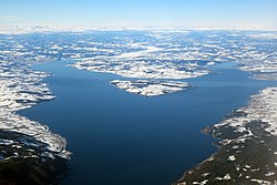Mjøsa: Navn, Geologi, Vannføring og vannstand