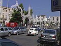 The Piazza in Mola di Bari. Note preparations for "Festa Della Madonna"