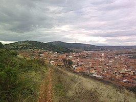 Morales del Rey desde el Teso (Sierra de Carpurias)