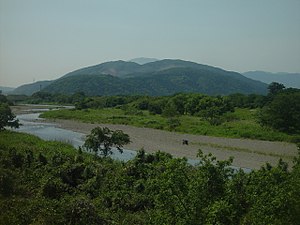 Mount Nangu from Makita River.jpg
