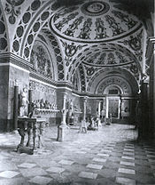 Gliptoteca de Munic, en una fotografia del 1900