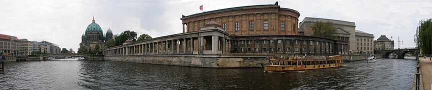 Panorama with River Spree