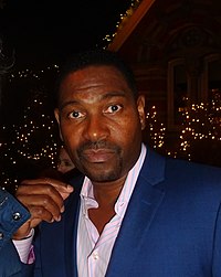The episode marked Mykelti Williamson's debut in the series, a role he would play during the third, fourth and sixth season. Mykelti Williamson (31627443022).jpg